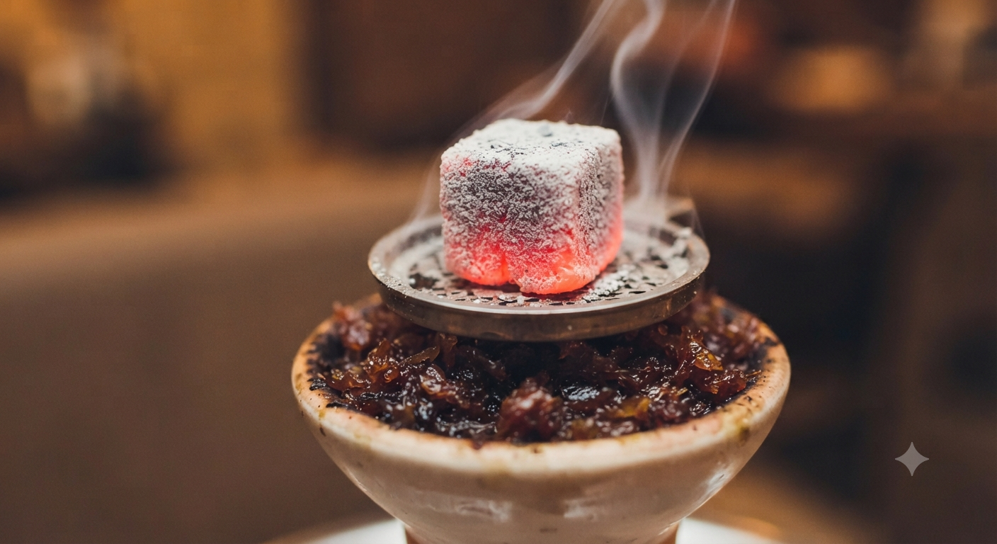 Shisha charcoal cube premium